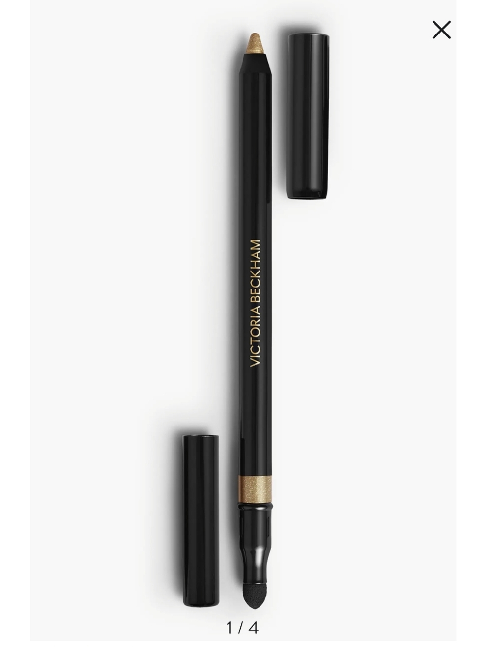 Victoria Beckham Satin Kajal Liner In Gold Lam'e Eyeliner New in Box 4/$35